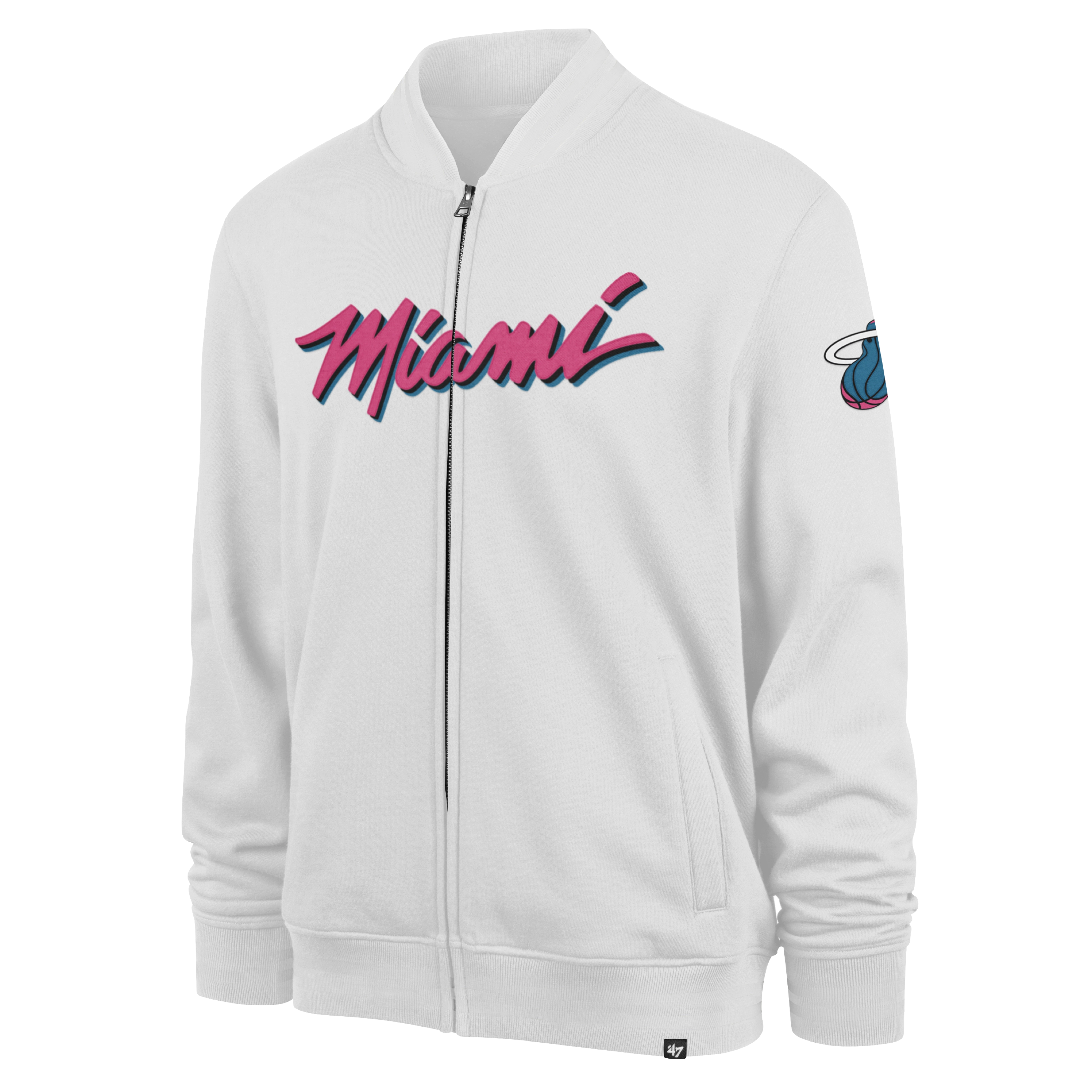 '47 Brand Miami HEAT Original Vice Camden Track Jacket