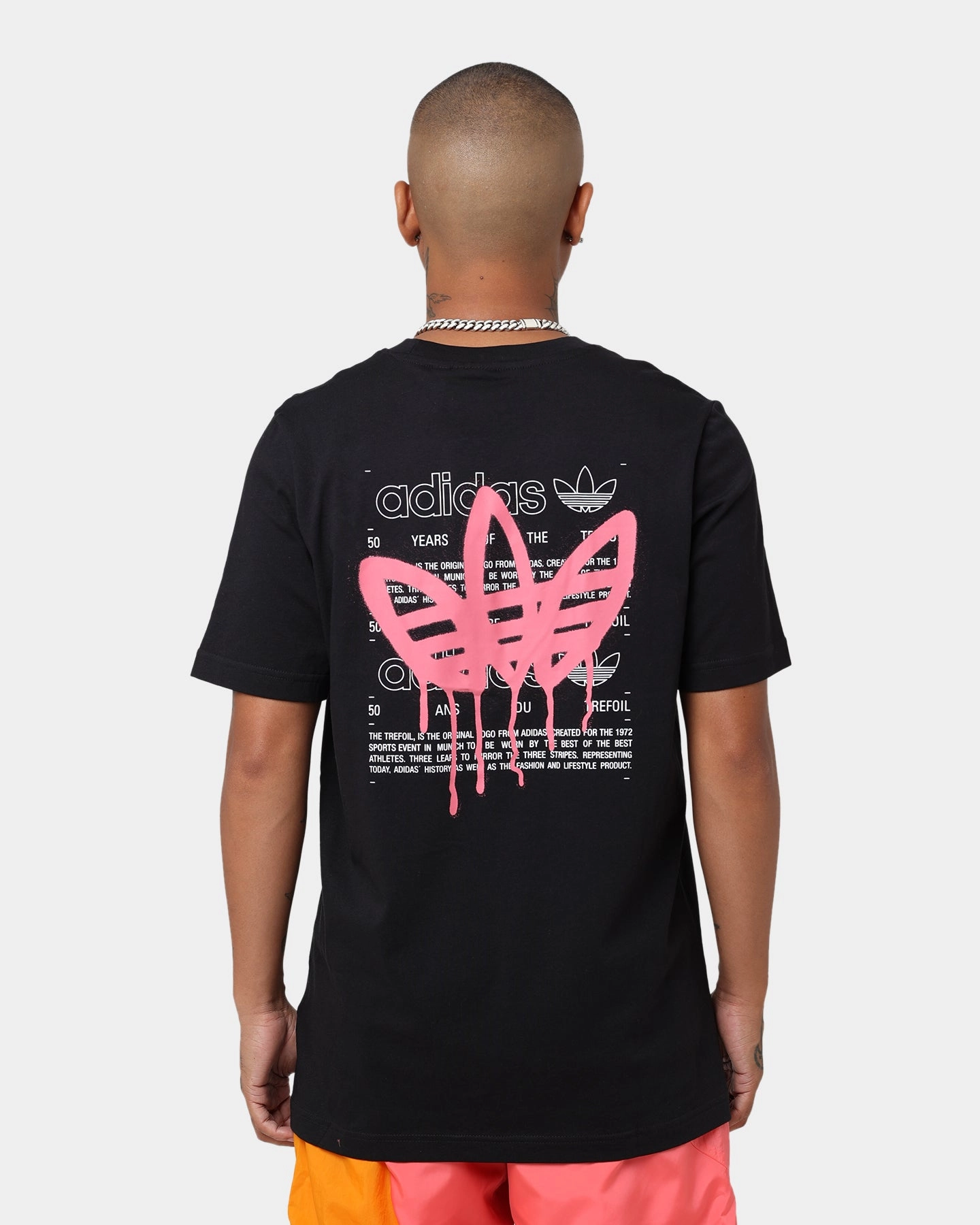 Adidas Behind T-Shirt Black/Turbo