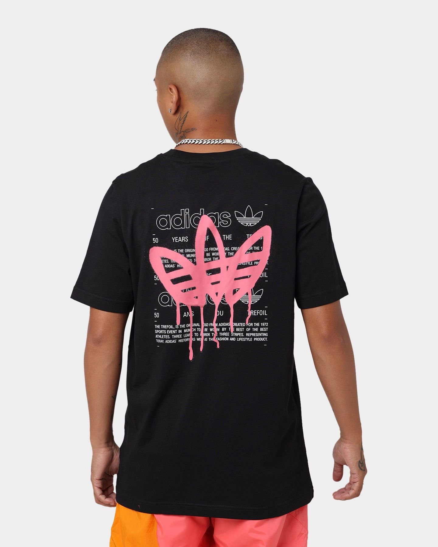 Adidas Behind T-Shirt Black/Turbo