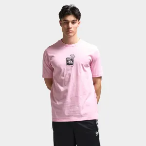 adidas Lounge Drinks Graphic T-Shirt / True Pink
