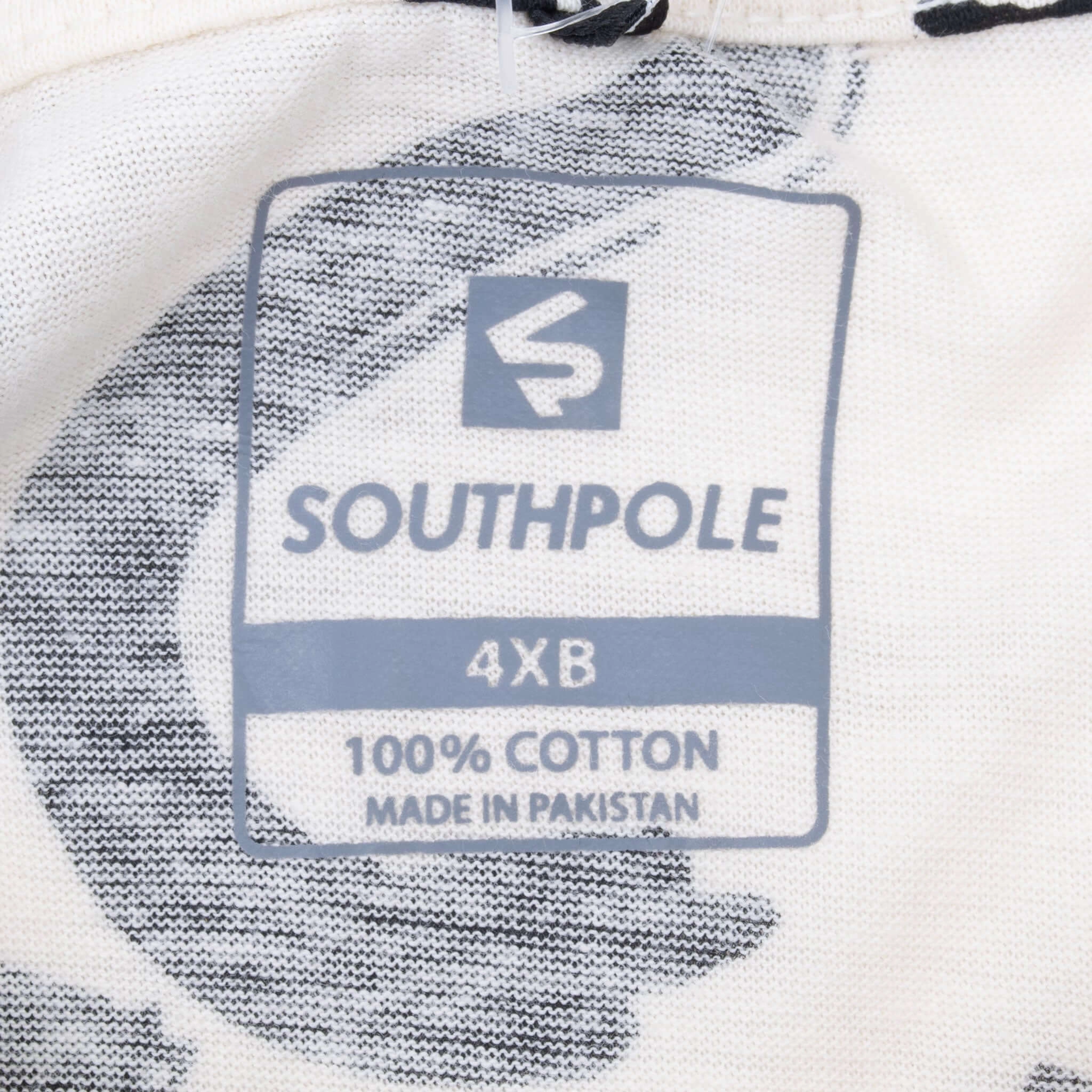 ALL OVER PRINT TIGER SAVAGE SOUTHPOLE TEE SHIRT 2XL DEADSTOCK NOS