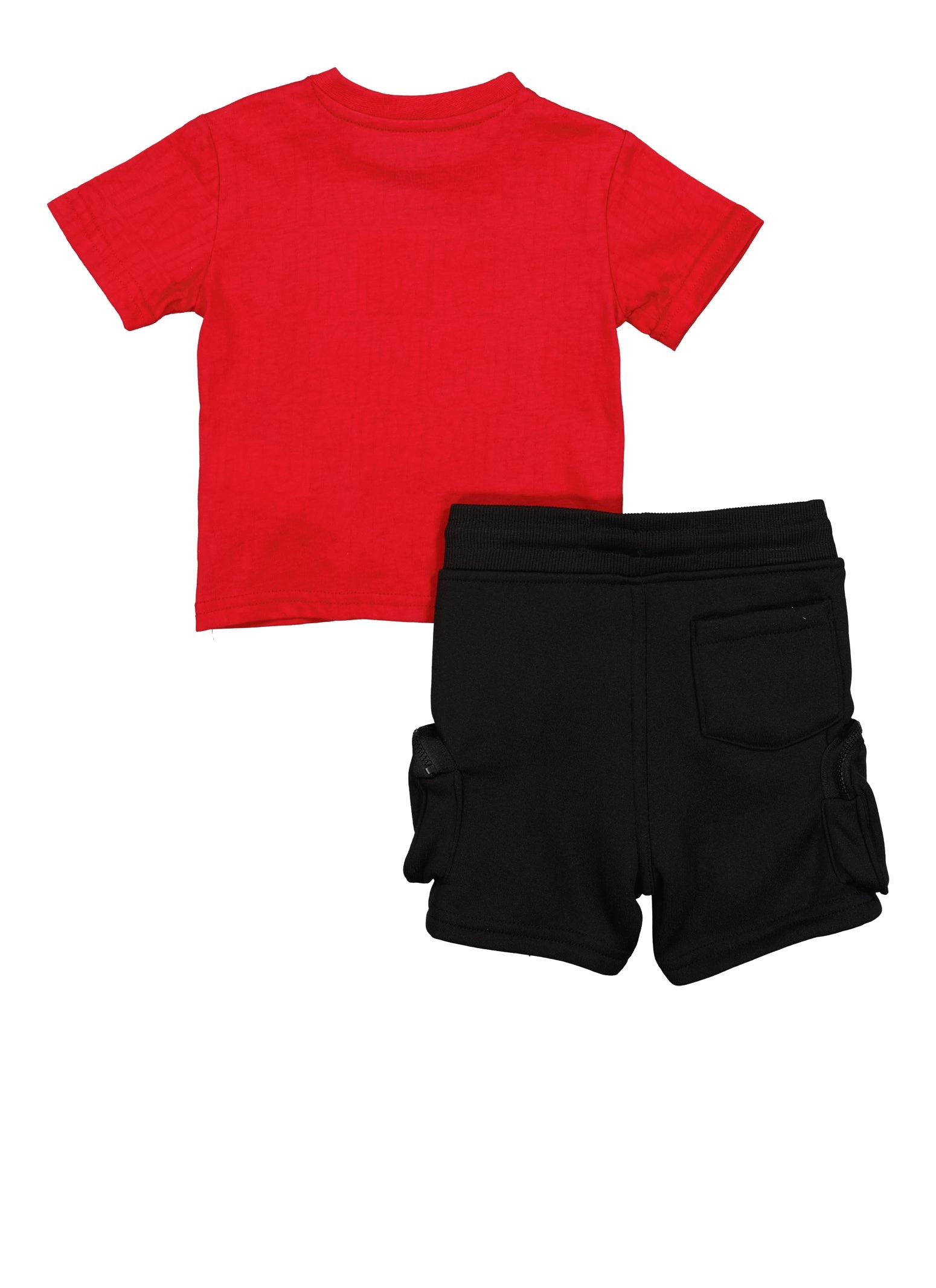Baby Boys Bear King Graphic Tee and Cargo Shorts
