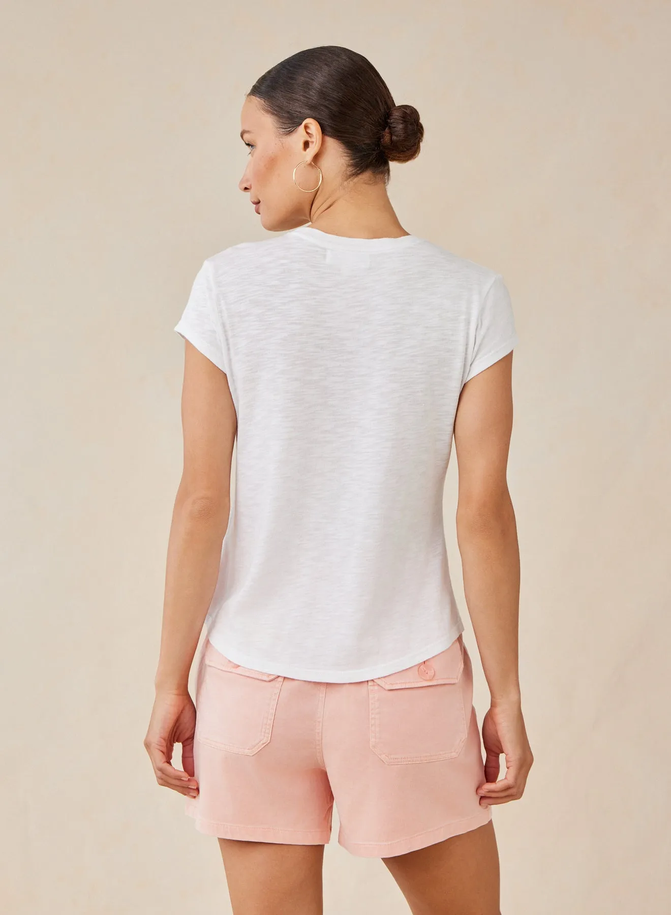 Baby Crew Tee - White