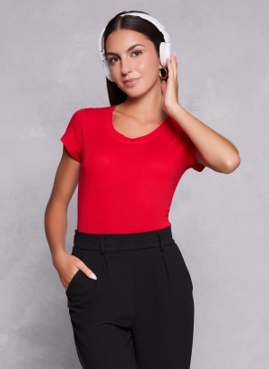 Basic Crew Neck T Shirt