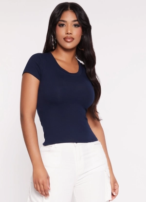 Basic Crew Neck T Shirt