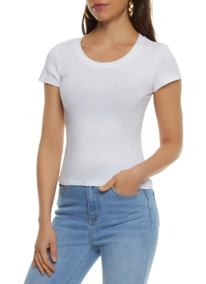Basic Crew Neck T Shirt
