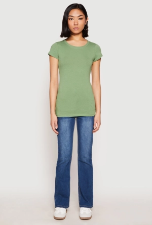 Basic Scoop Neck Tee