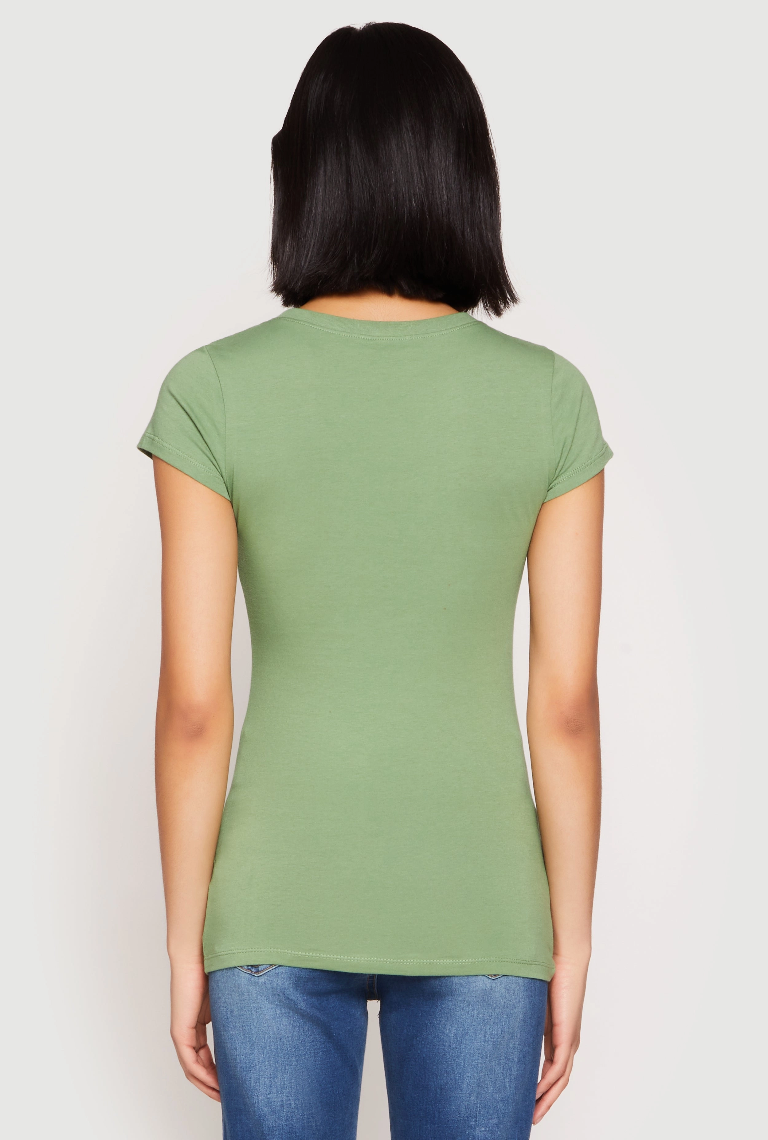 Basic Scoop Neck Tee