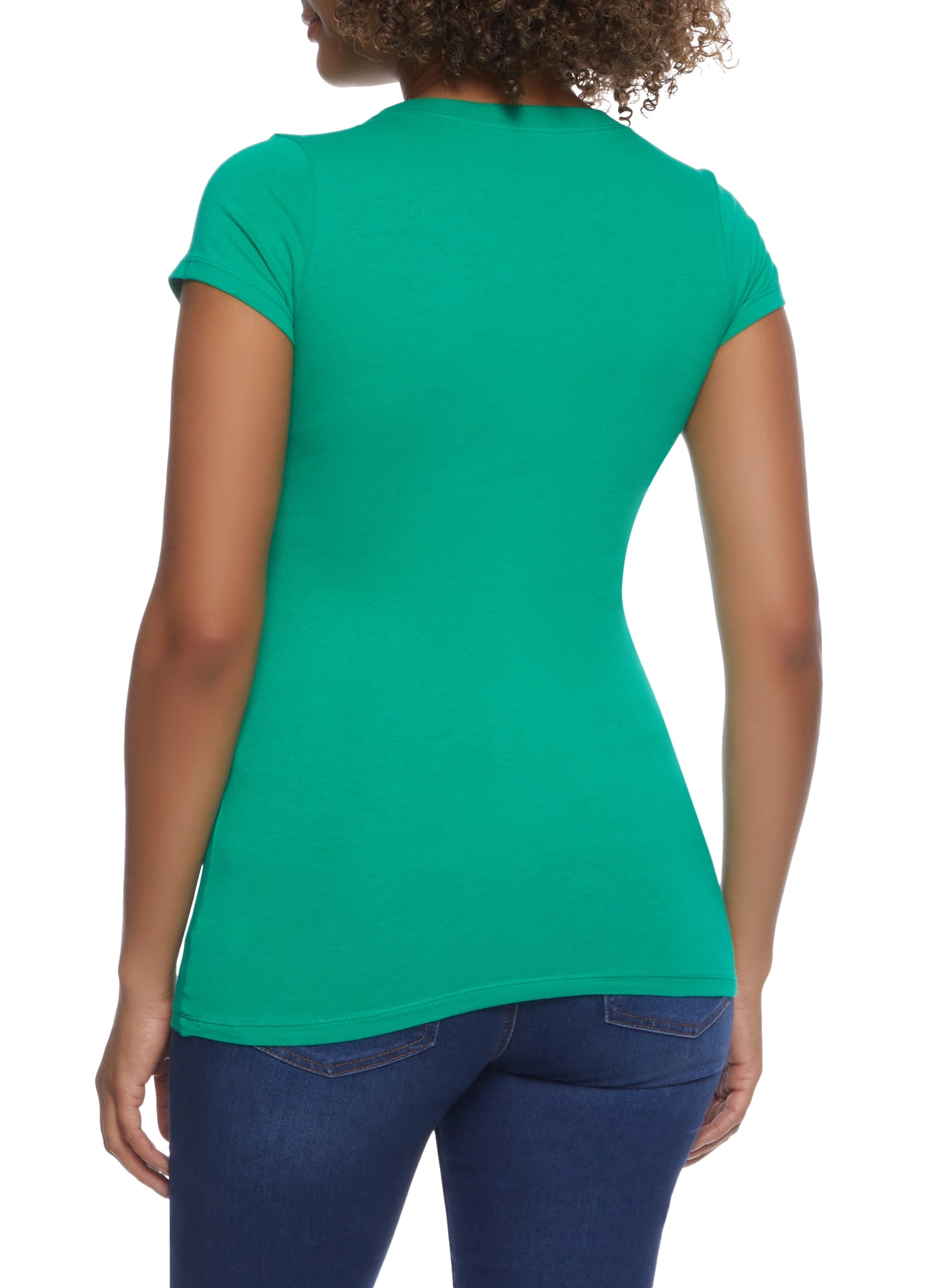 Basic Scoop Neck Tee