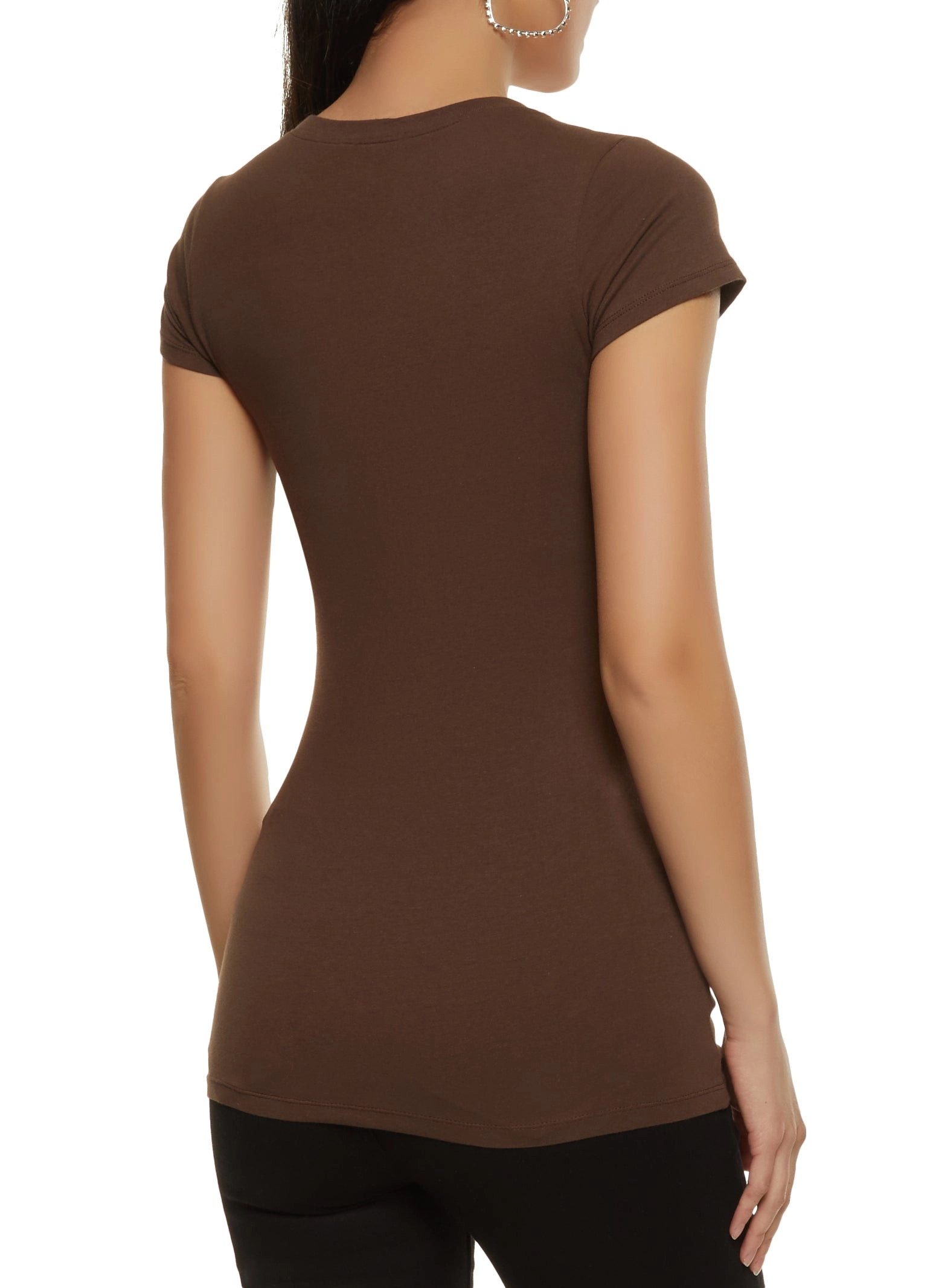 Basic Scoop Neck Tee