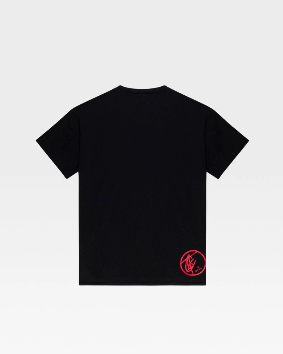 Black and Red Chicago T Shirt BULLS