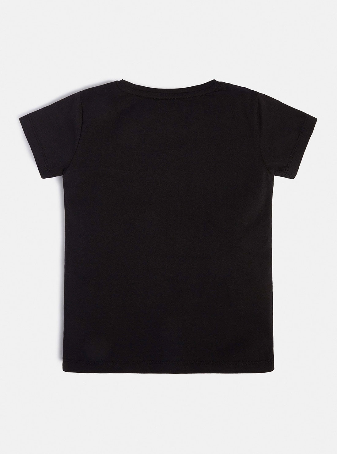 Black Pink Guess Logo T-Shirt (2-7)
