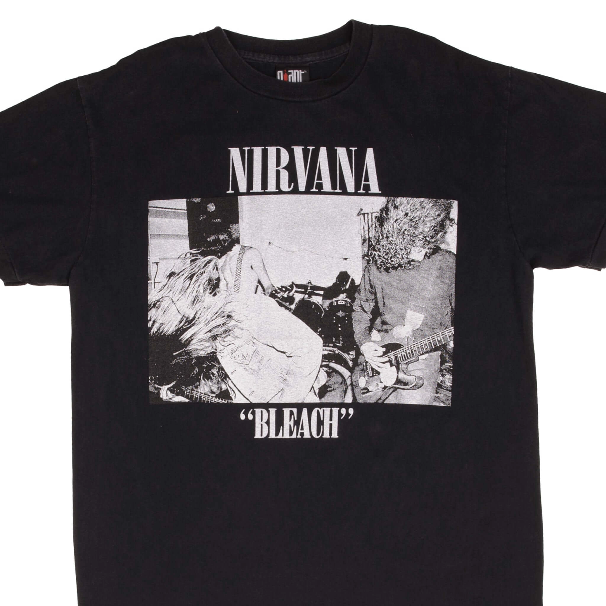 BOOTLEG NIRVANA BLEACH SUB POP TEE SHIRT XL MADE IN USA SINGLE STITCH