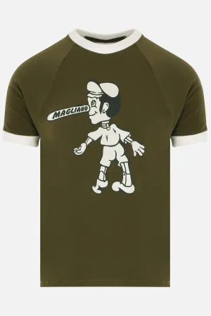 Britpop t-shirt in stretch jersey