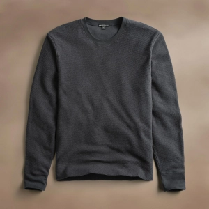 Brushed Thermal Crew Neck - Magma