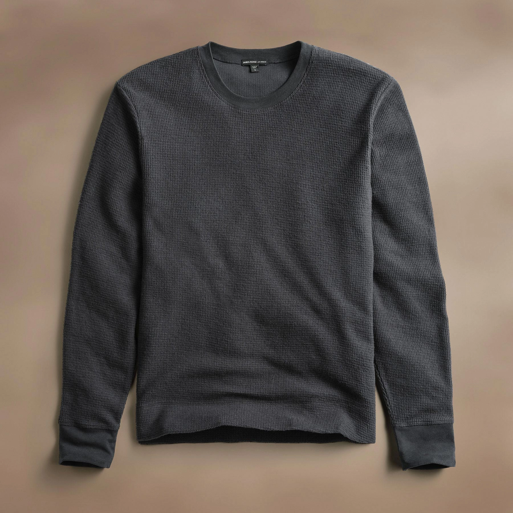 Brushed Thermal Crew Neck - Magma