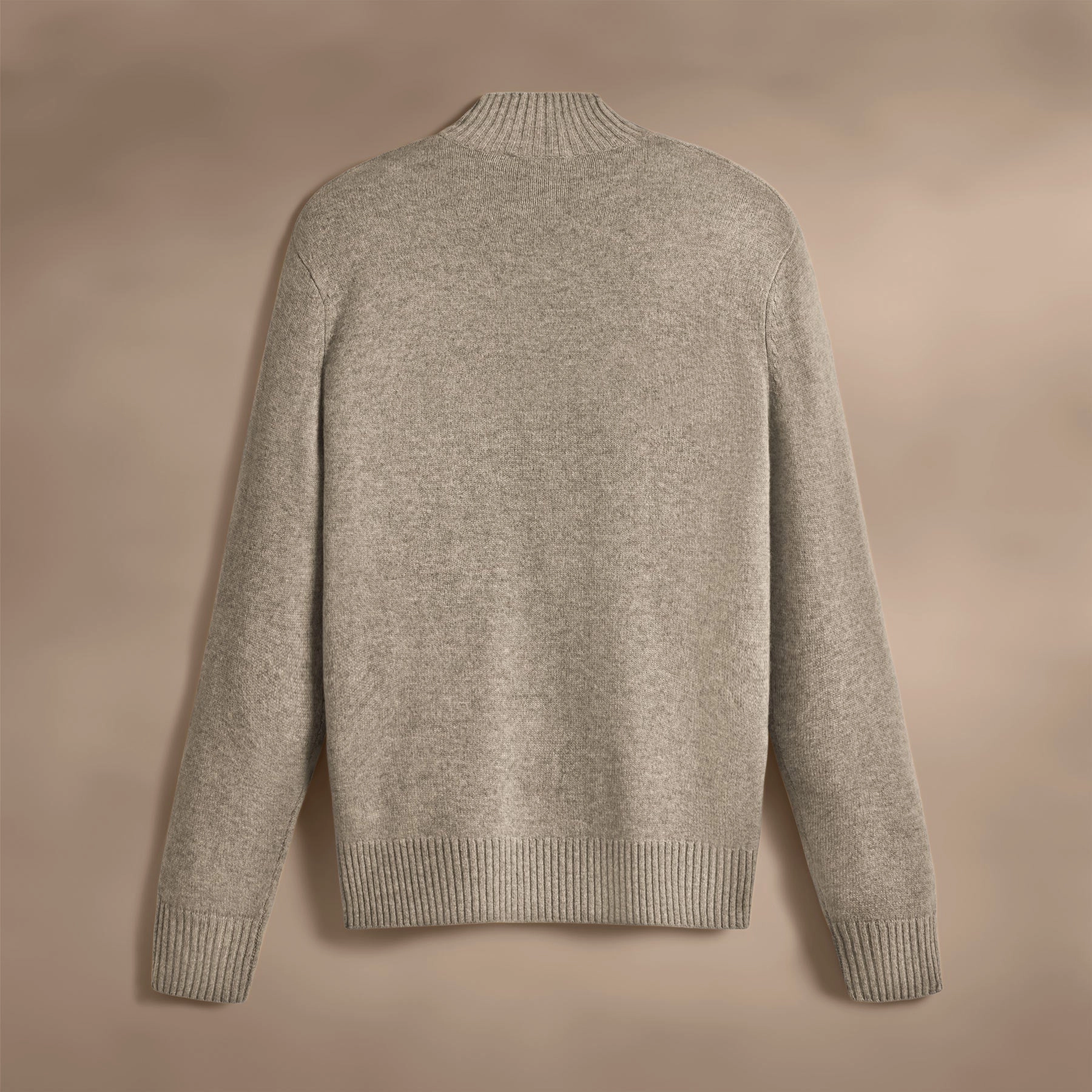 Cashmere Half Zip - Coyote