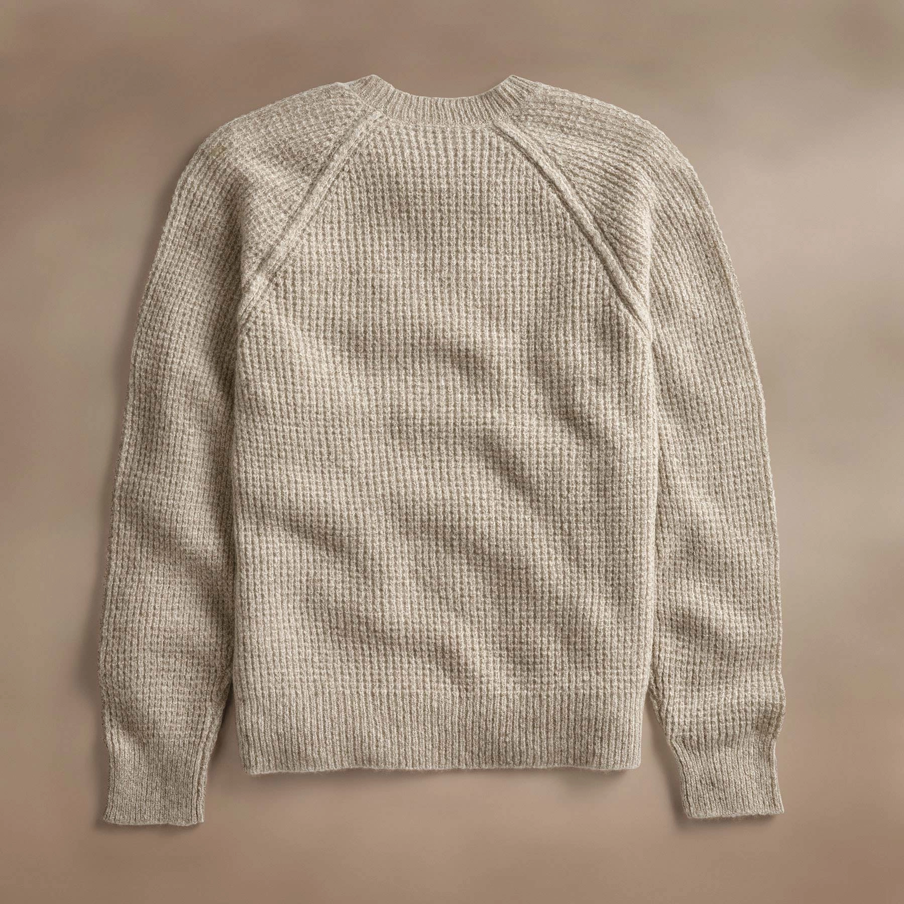 Cashmere Knit Raglan Crew - Hazel