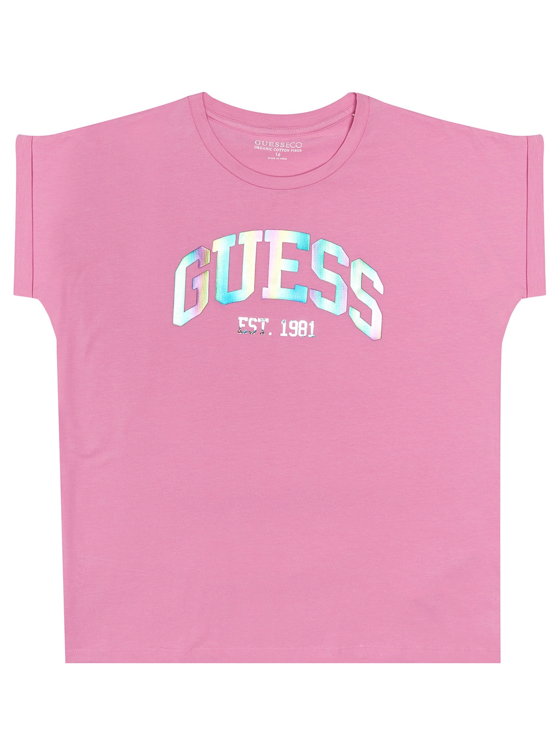 Ciclamino Vibes Metallic Logo T-Shirt (7-16)