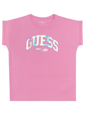 Ciclamino Vibes Metallic Logo T-Shirt (7-16)