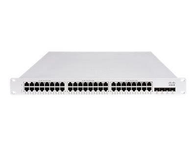 Cisco Meraki MS150 48MP-4X - Switch - managed - 32 x 10/100/1000   16 x 5GBase-T   4 x 10Gb Ethernet SFP  - rack-mountable - MS150-48MP-4X