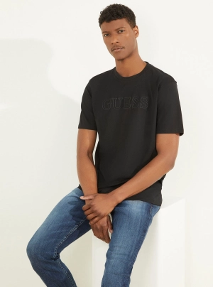 Eco Black Alphy Active Logo T-Shirt