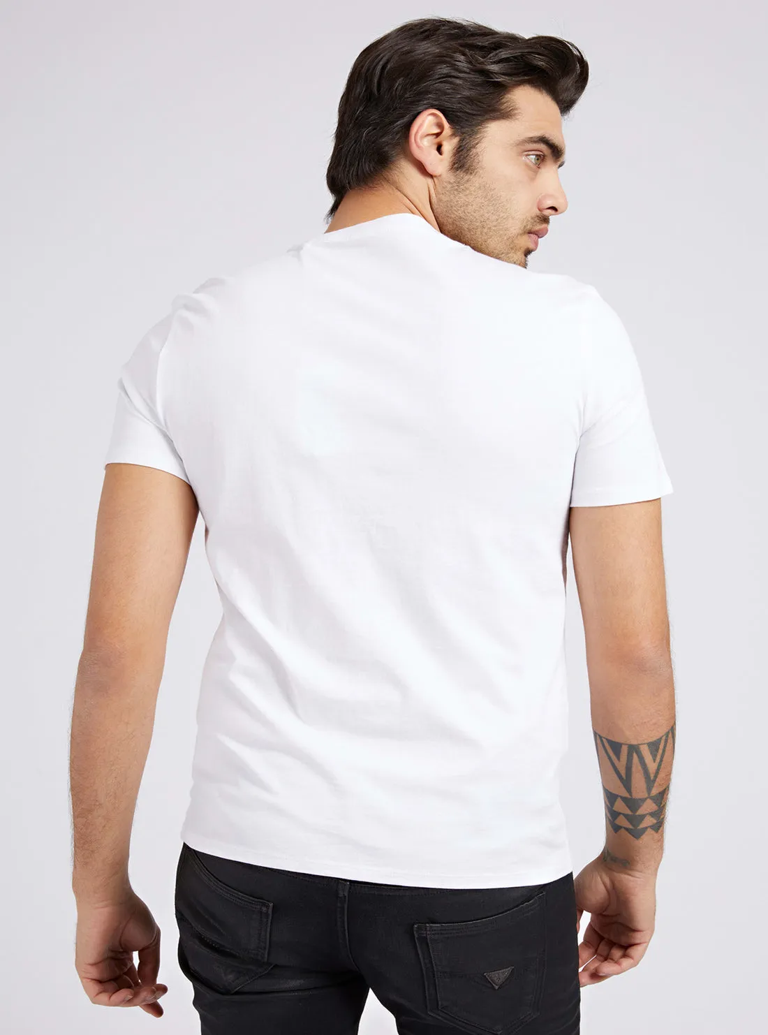 Eco White Original Logo T-Shirt