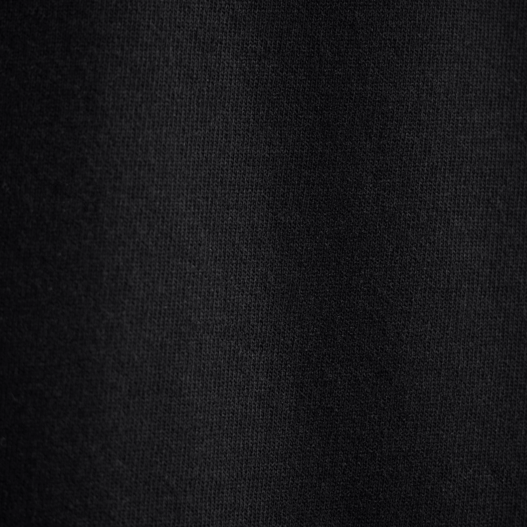 Heavy Luxe Jersey Oversized Crew - Black