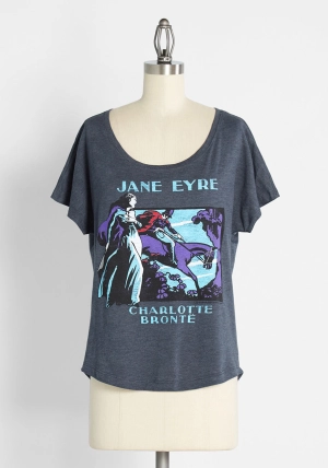 Here for Jane Eyre Graphic Tee