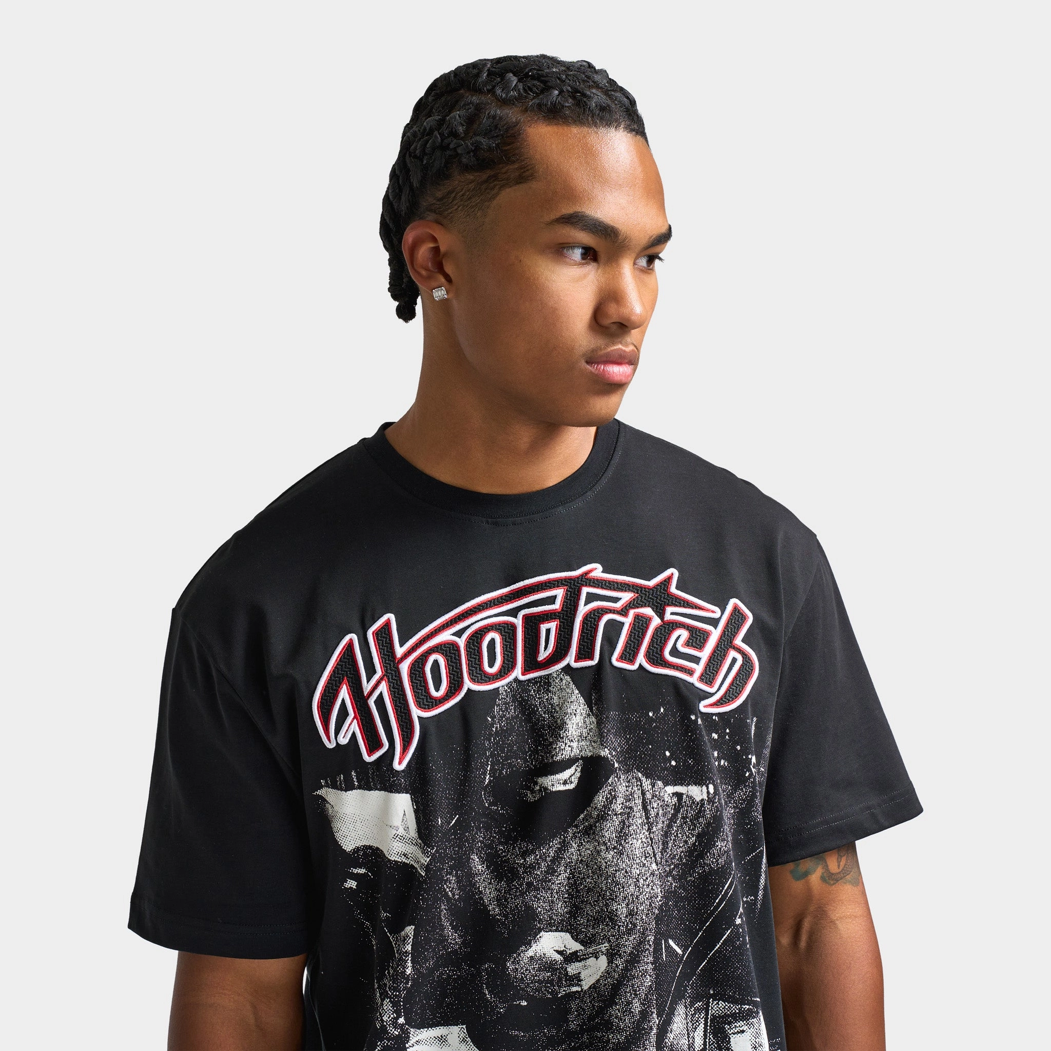 Hoodrich Galaxy Graphic T-Shirt Black / White - Lychee