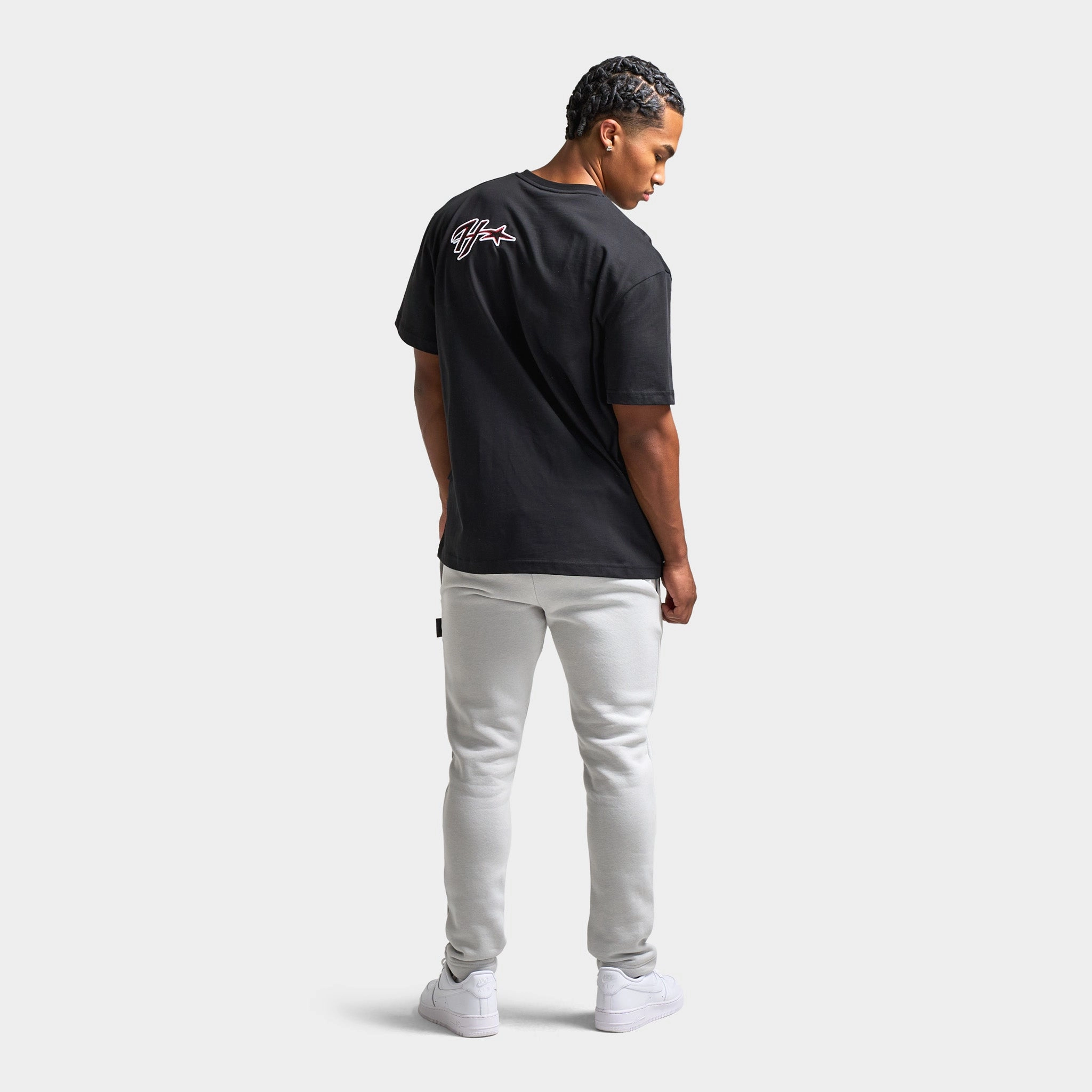 Hoodrich Galaxy Graphic T-Shirt Black / White - Lychee