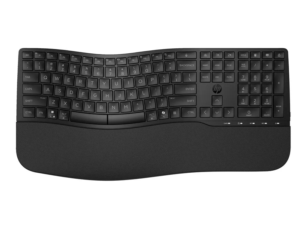 HP 685 - Keyboard - dual mode, 3-zone layout, multi-device, 23 programmable keys, OS Auto-Detection, low profile key travel - 8T6L9UT#ABA