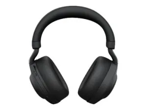 Jabra Evolve2 85 MS Stereo - Headset - full size - Bluetooth - wireless, wired - active noise canceling - 3.5 mm jack - noise 28599-999-899