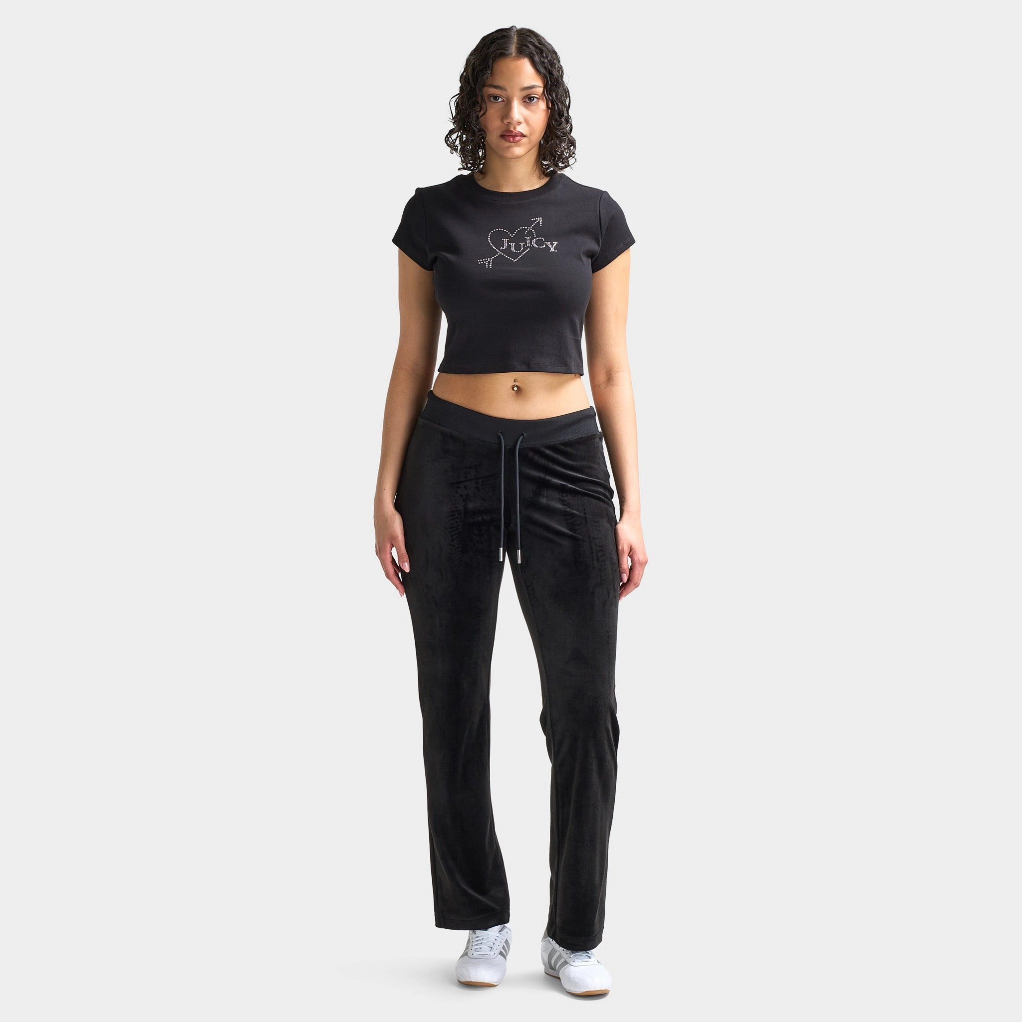 Juicy Couture Women's V-Day Baby T-Shirt / Liquorice
