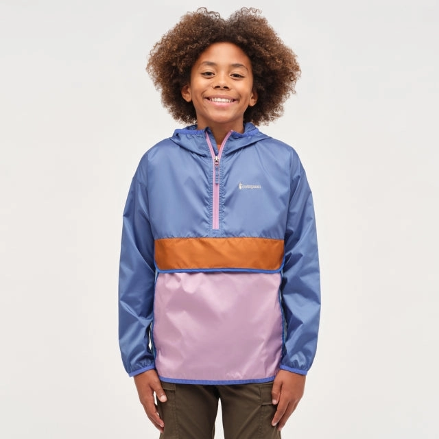 Kids' Teca Half-zip Windbreaker