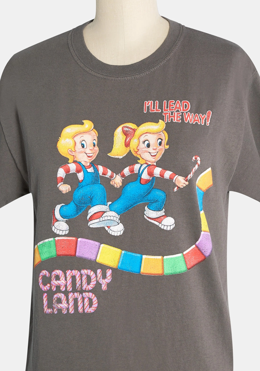 Let's Play Candyland Graphic Tee