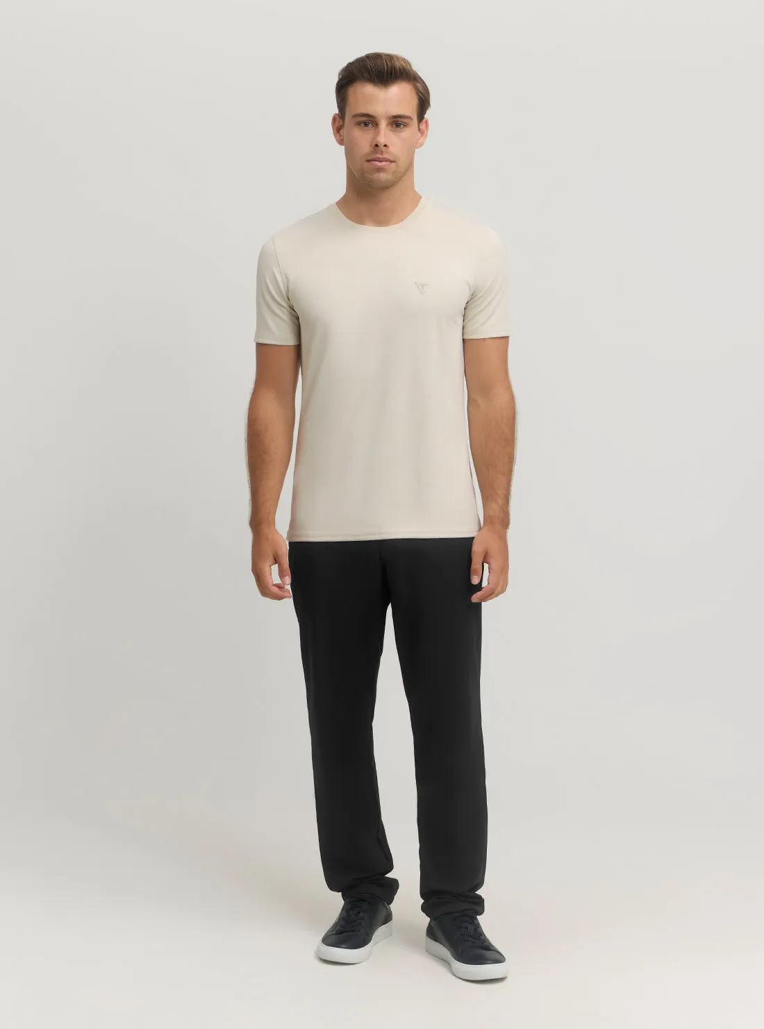 Light Beige Tech Stretch T-Shirt