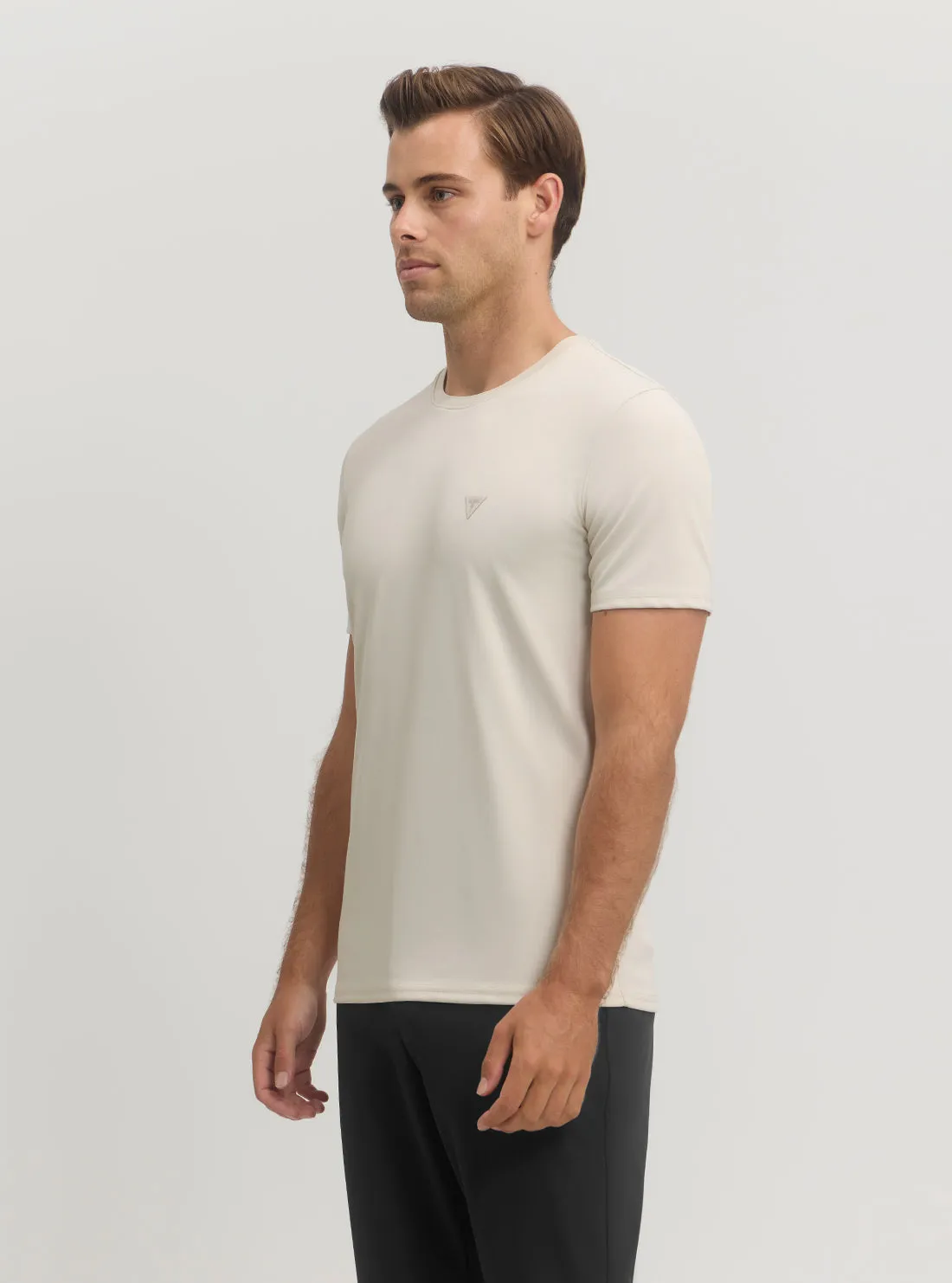 Light Beige Tech Stretch T-Shirt