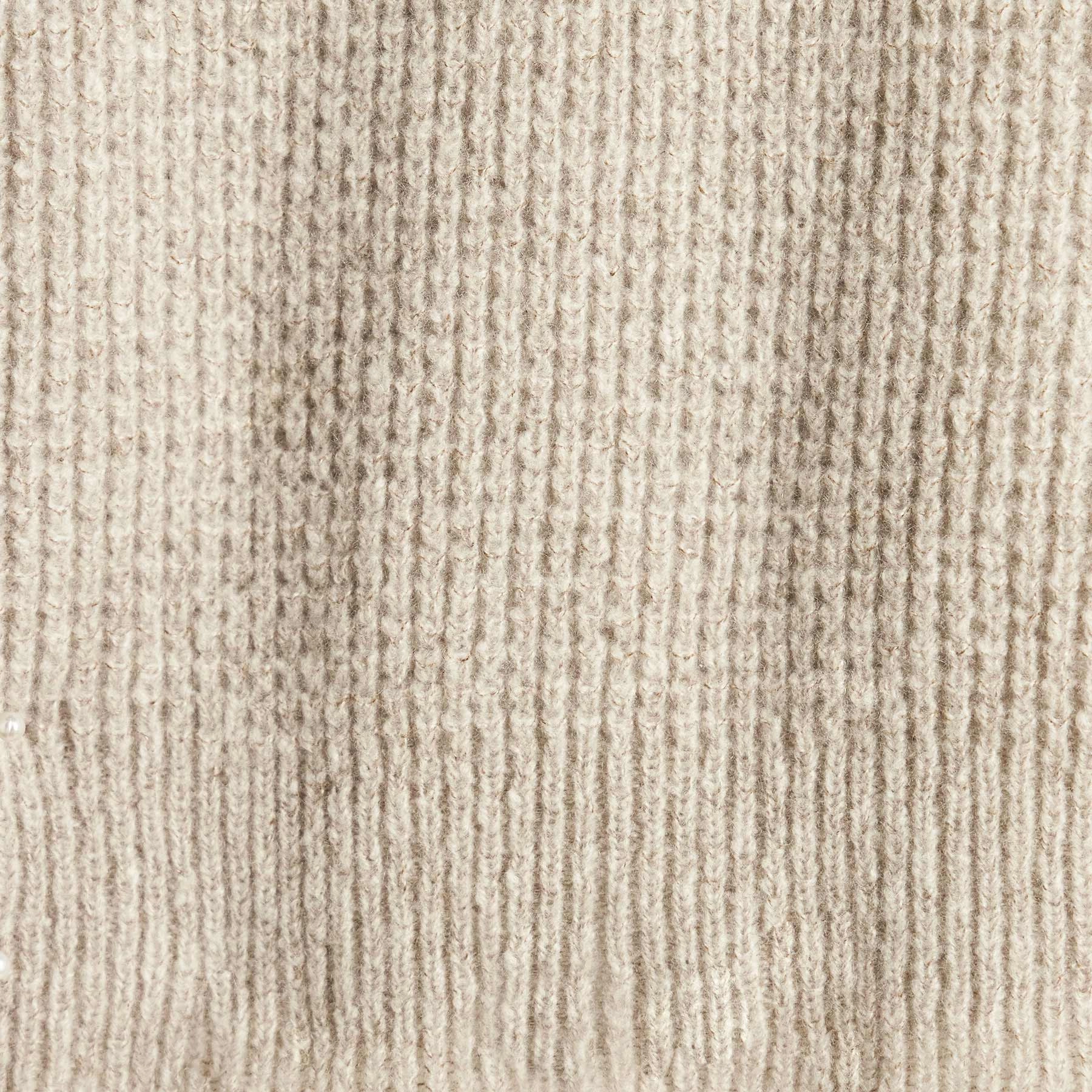 Lightweight Textured Cashmere Waffle Half Zip - Hazel