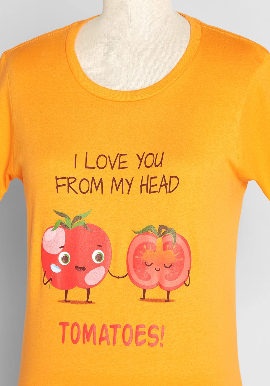 Love You To-ma-toes Graphic Tee