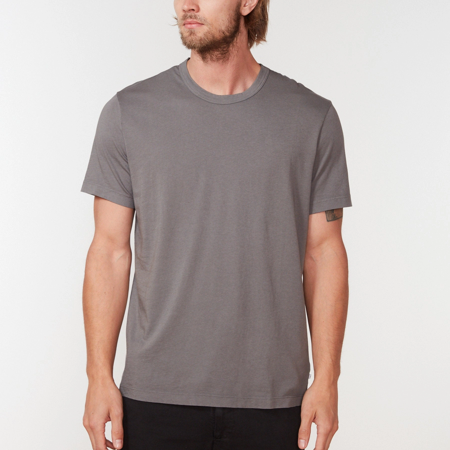 Malibu Beach Graphic Tee - Raccoon Grey