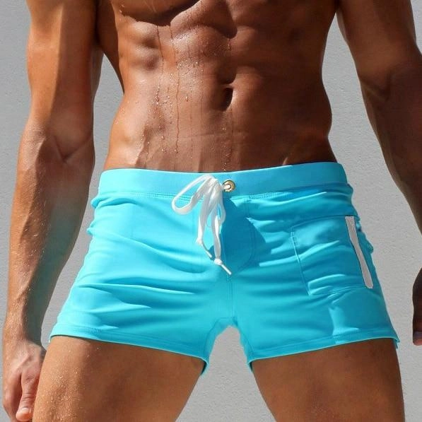 Man Swimwear Beach Wear Men Briefs Swimming Trunks