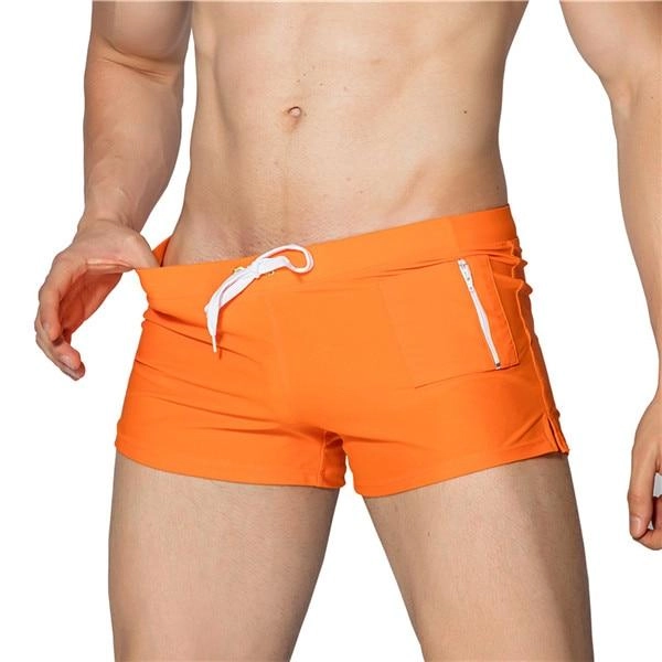 Man Swimwear Beach Wear Men Briefs Swimming Trunks
