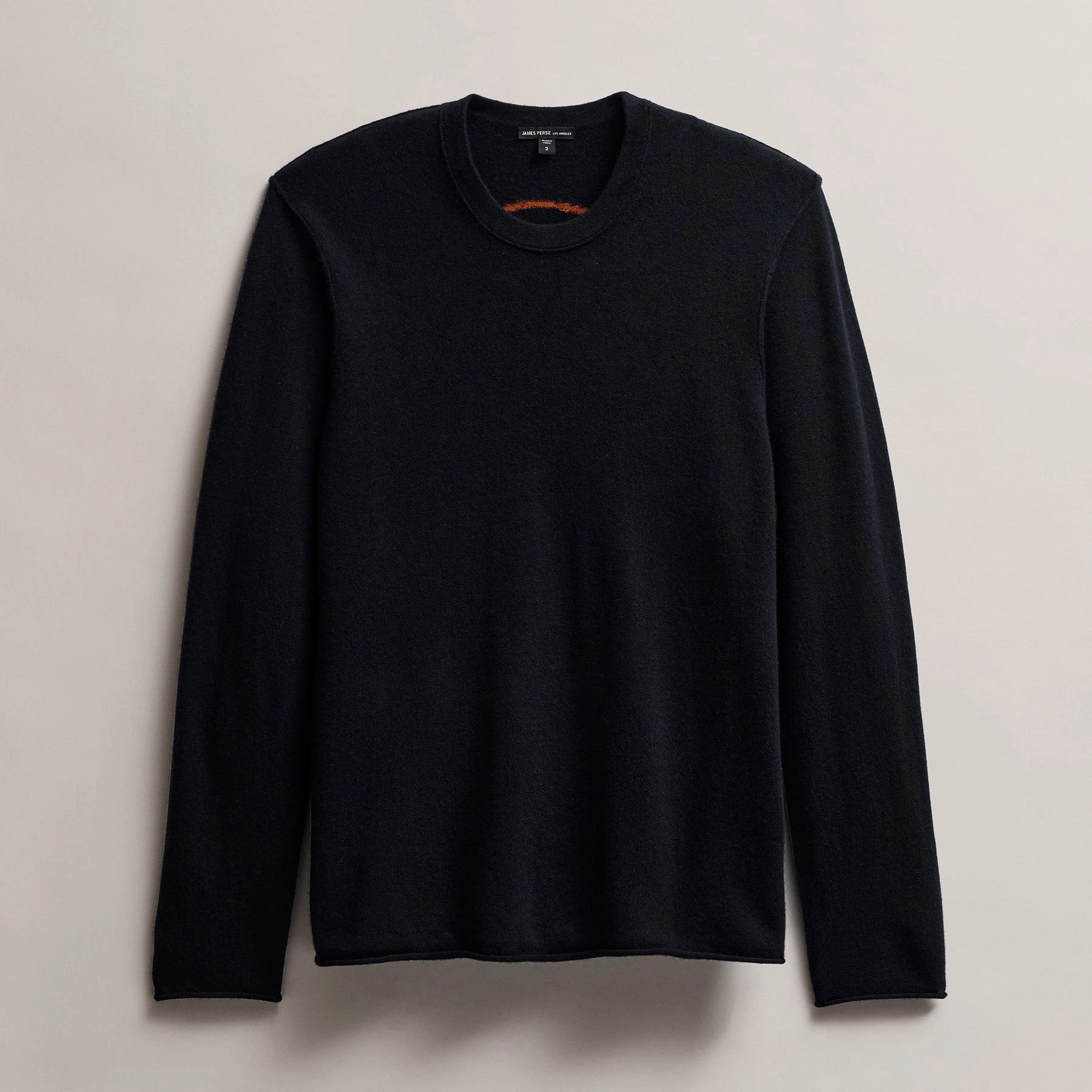 Men's Grateful Dead Recycled Cashmere Sweater - Black/Burnt Orange