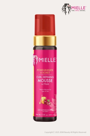 MIELLE POMEGRANATE & HONEY CURL DEFINING MOUSSE WITH HOLD 7.5oz