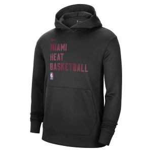 Nike Miami HEAT 2023-24 On-Court Pullover Hoodie