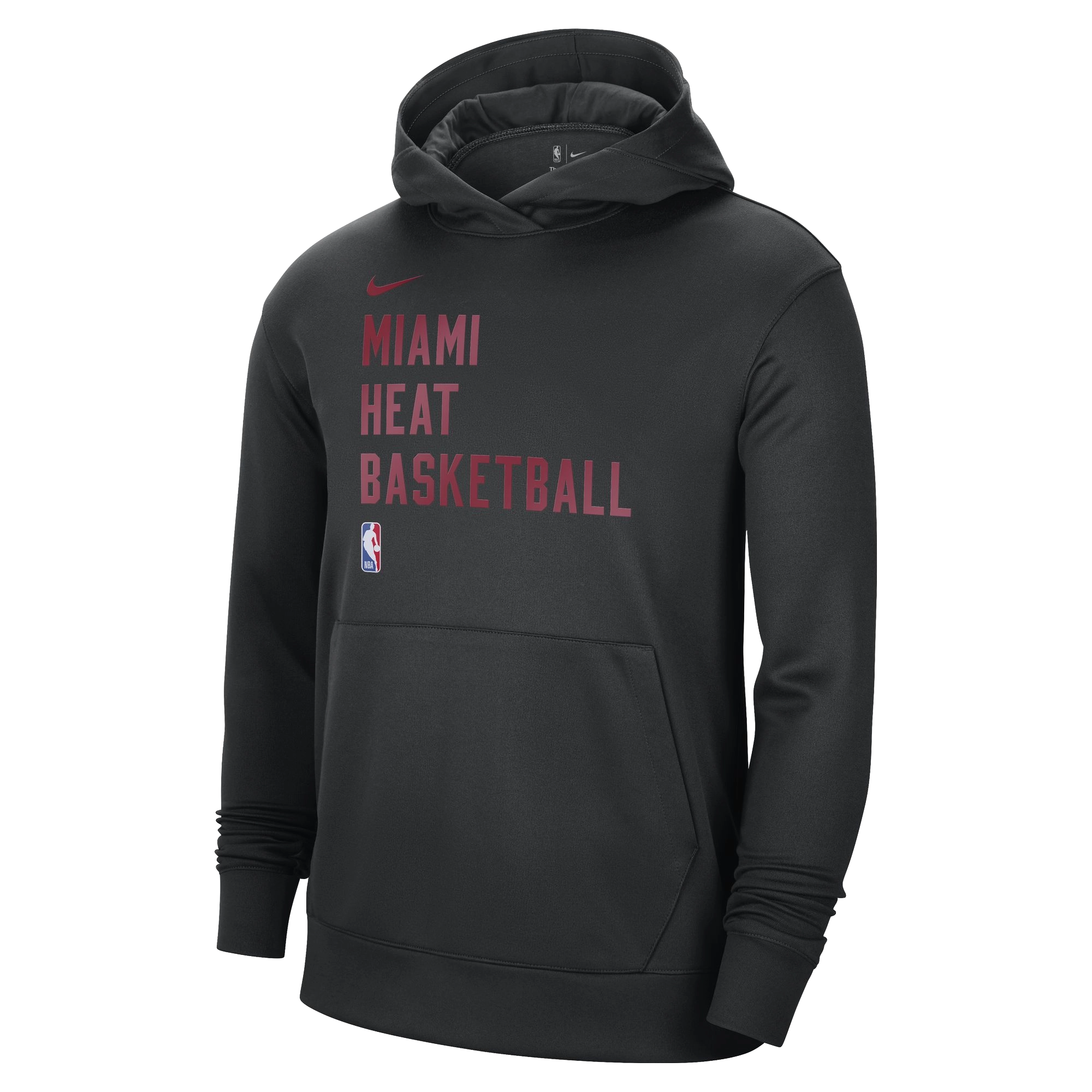 Nike Miami HEAT 2023-24 On-Court Pullover Hoodie