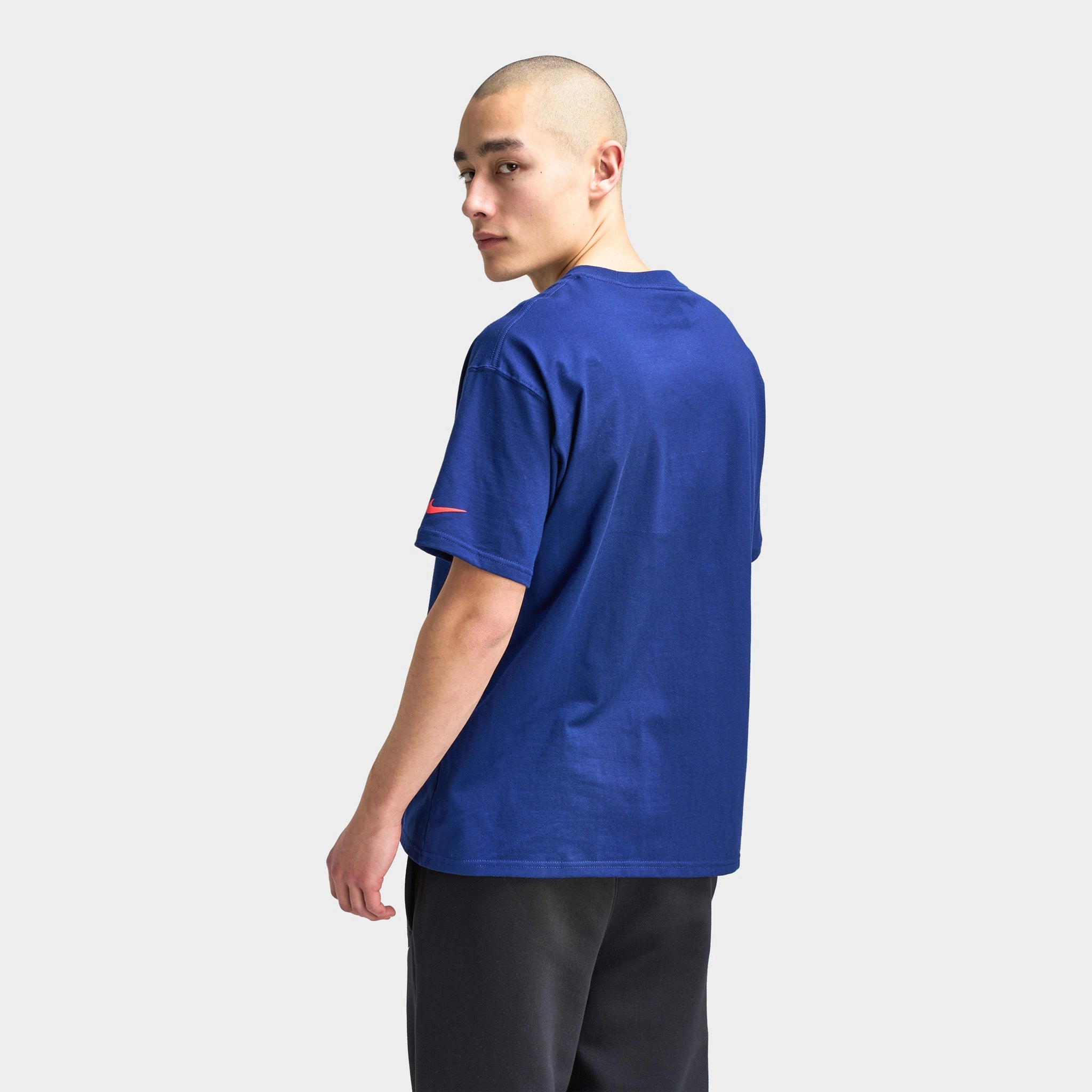 Nike Sportswear Max90 T-Shirt Blue Void / University Gold - Lt Crimson