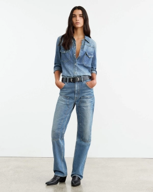 Nili Lotan - Welder Jean in Summer Wash