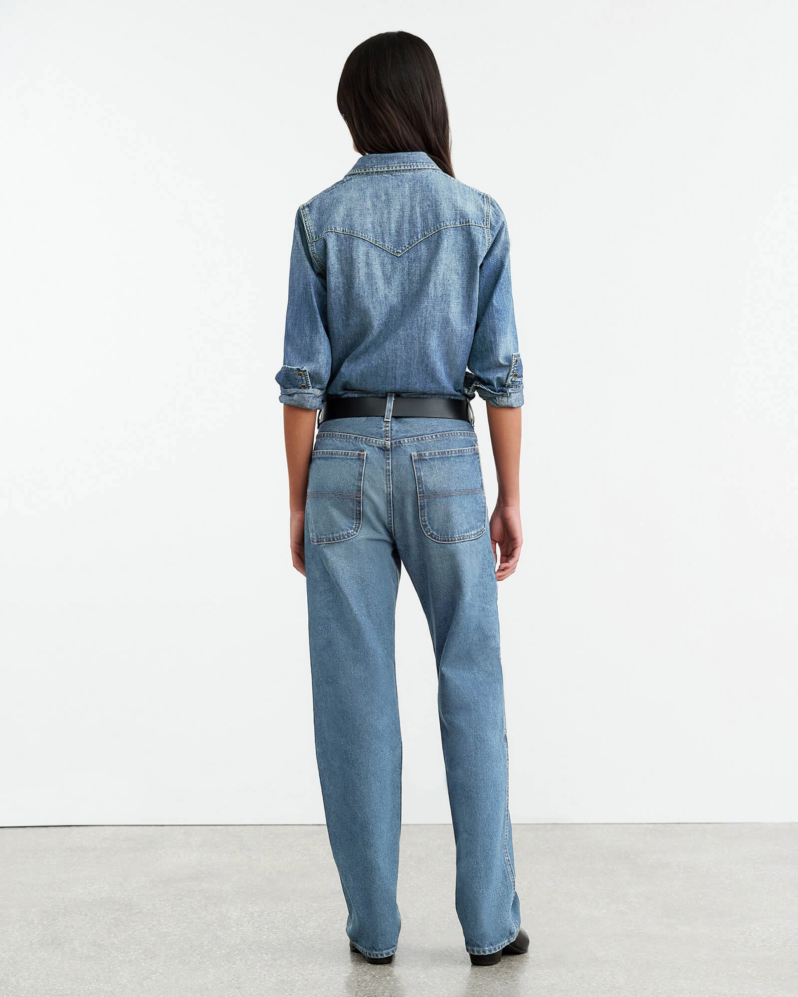 Nili Lotan - Welder Jean in Summer Wash